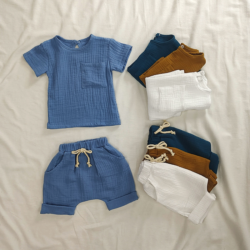 Baby Clothing Organic - القطن العضوي ملابس الطفل مجموعة الصيف