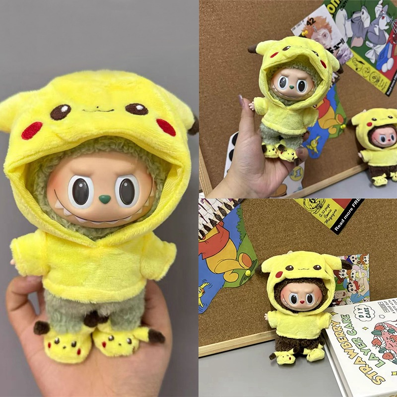 Baby Clothing Usa - 15 17 سنتيمتر ل Labubu دمية