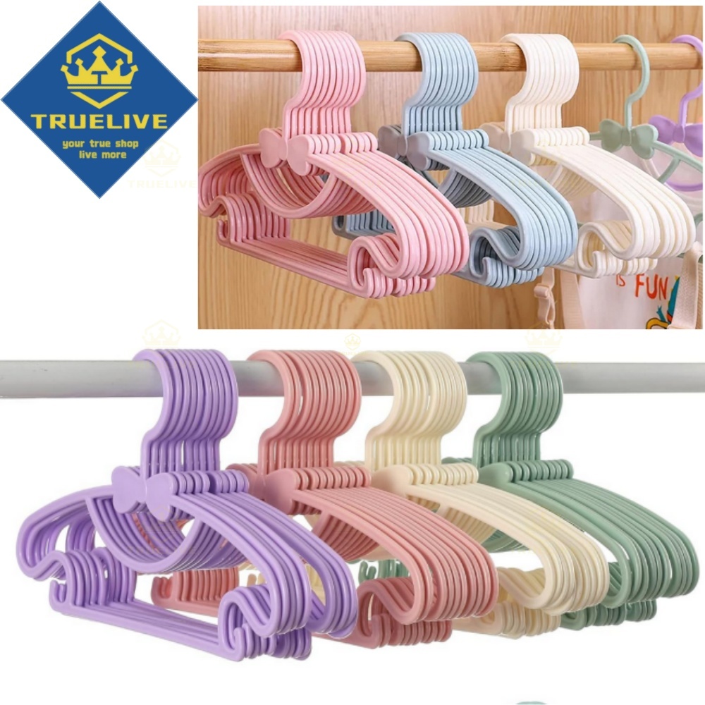 Baby Clothing Hanging Rack - 30/20/10/5/1 قطعة رفوف ملابس الطفل منشفة