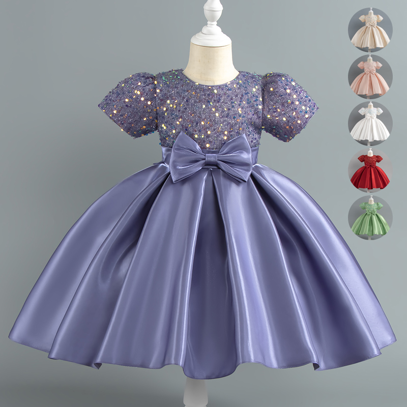 Baby Clothing Dresser - فستان عيد الميلاد للفتيات الصغيرات مزين