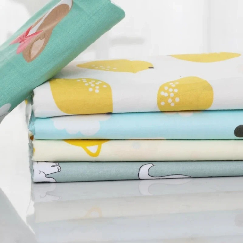Baby Clothing Organic - القطن الخالص المطبوعة النسيج الطفل الفراش
