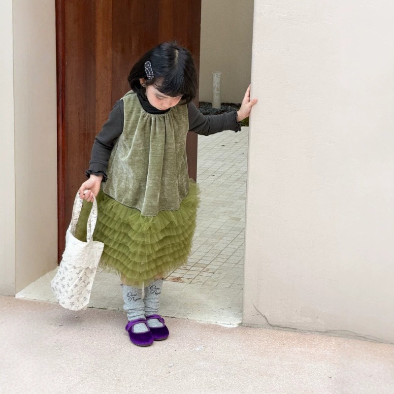 Baby Clothing High End - ملابس الفتيات 2026 خريف وشتاء، أزياء