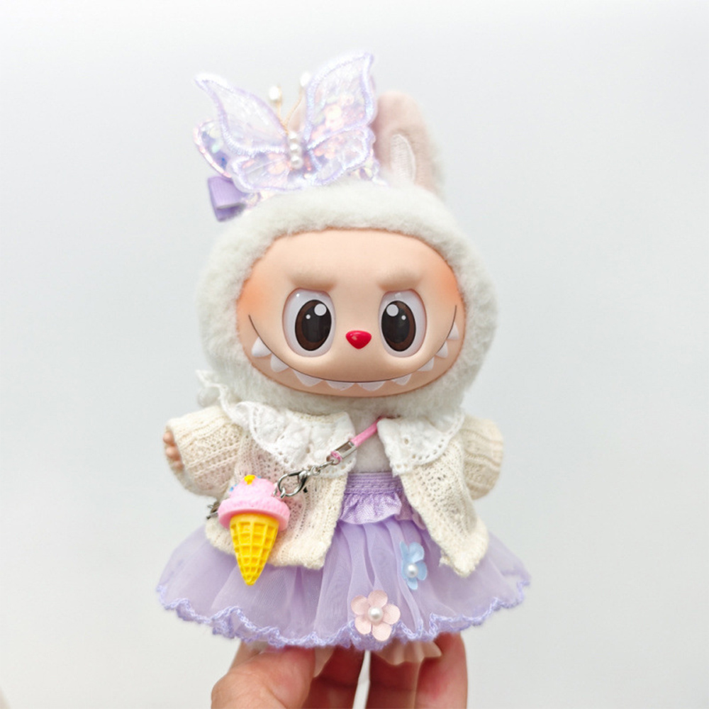Baby Clothing Dividers - ل 15-17 سنتيمتر Labubu V1 V2