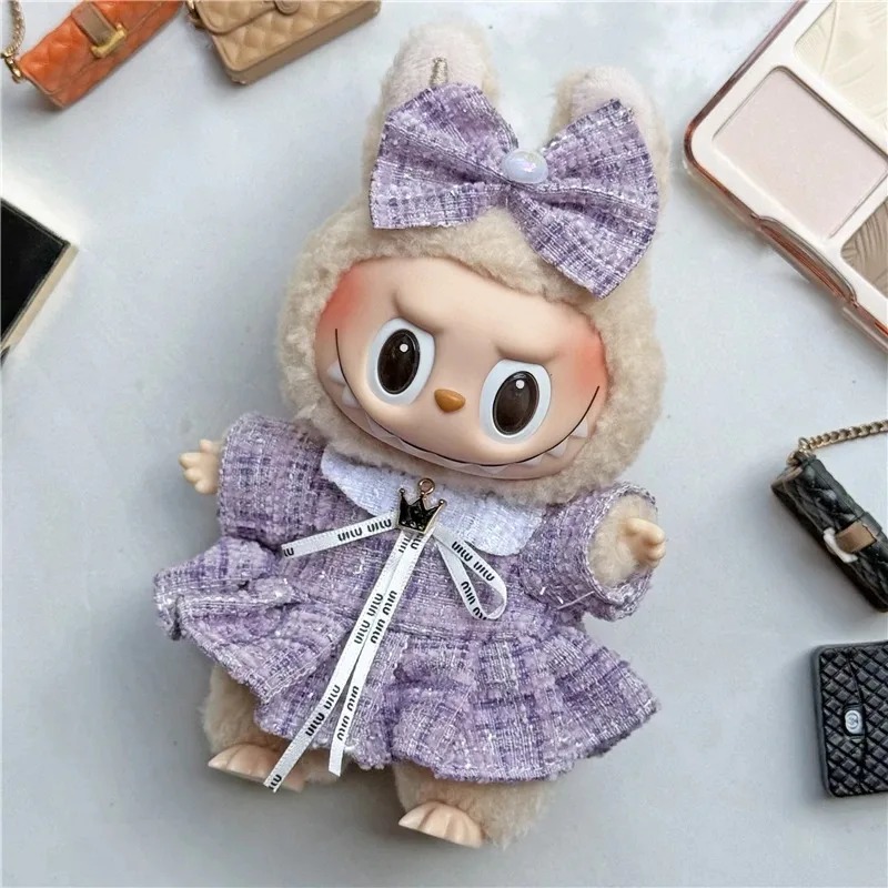 15 17 سنتيمتر ل Labubu دمية فس - مراجعة Baby Clothing Usa وسعره