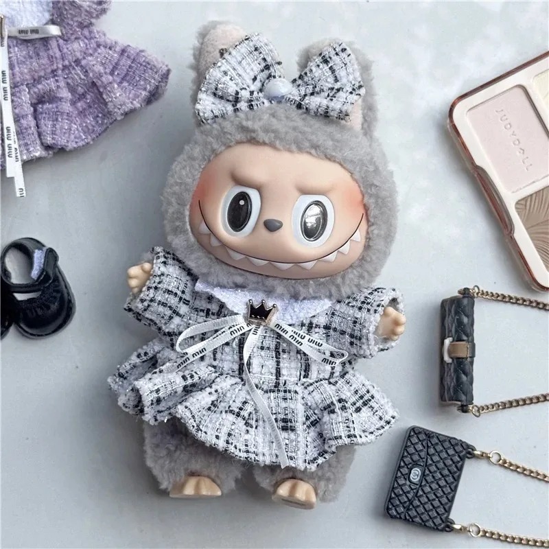 15 17 سنتيمتر ل Labubu دمية فس - مراجعة Baby Clothing Usa وسعره