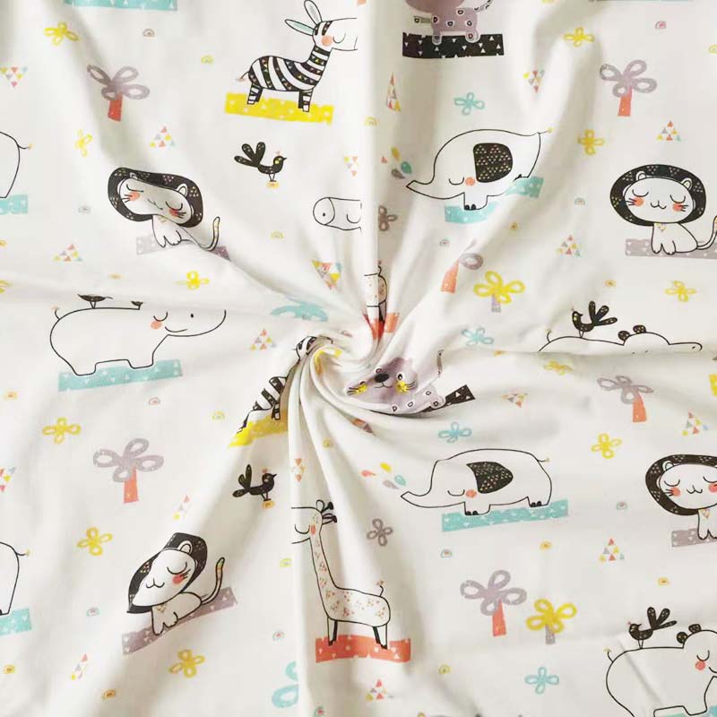 قماش إنترلوك قطني نقي عالي الج - مراجعة Baby Clothing High Quality وسعره