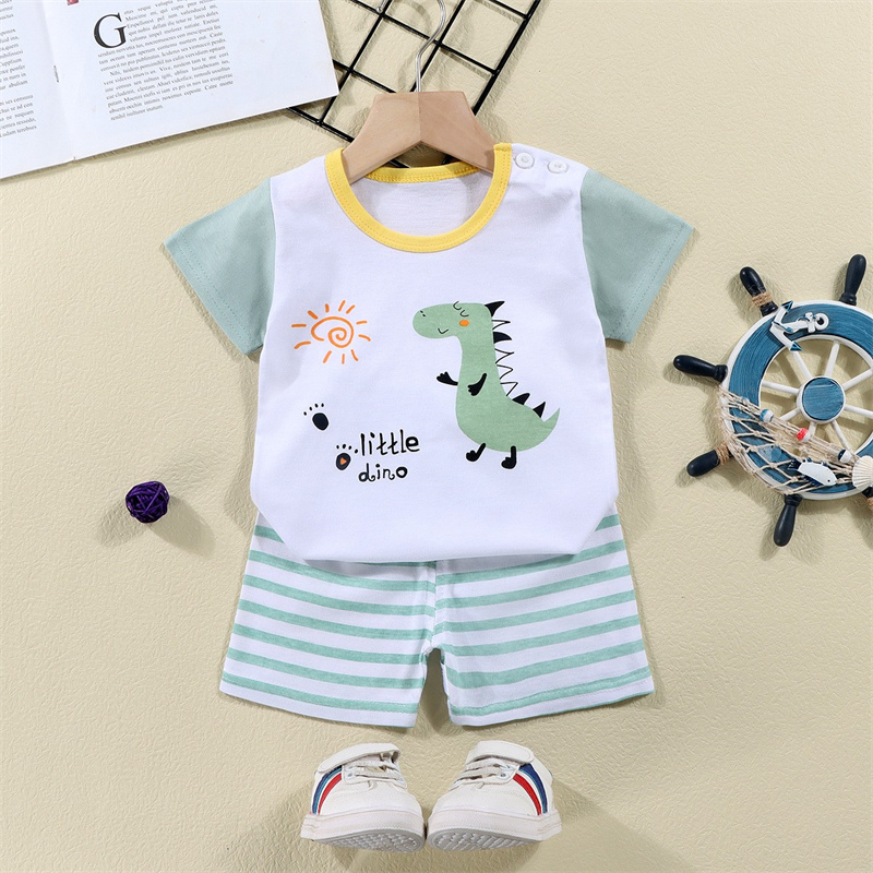 القطن تيز + السراويل 2 قطعة طق - مراجعة Baby Clothing Dividers وسعره