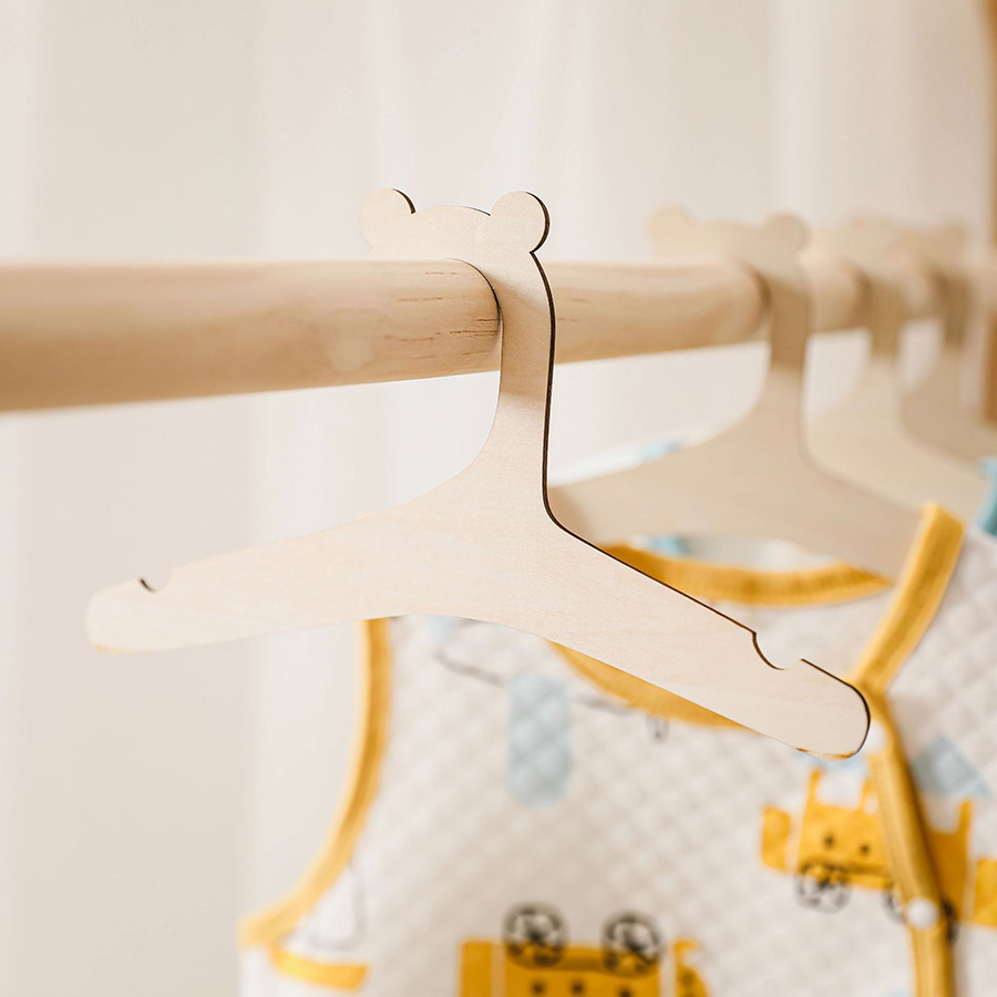 10 قطعة/المجموعة الطفل الإبداع - مراجعة Baby Clothing Hanging Rack وسعره