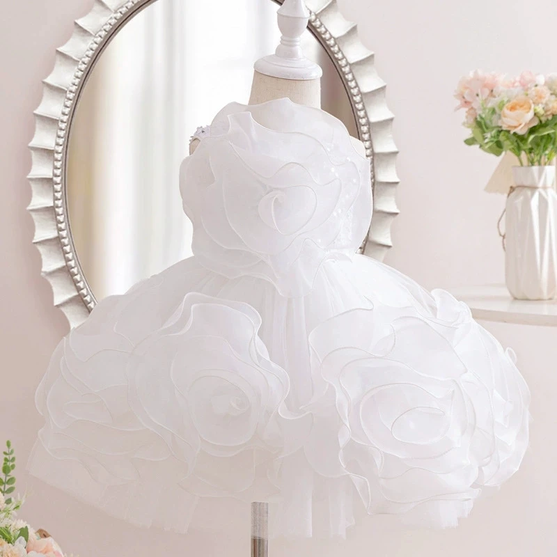فستان حفلات زفاف فاخر للفتيات  - مراجعة Baby Clothing High End وسعره