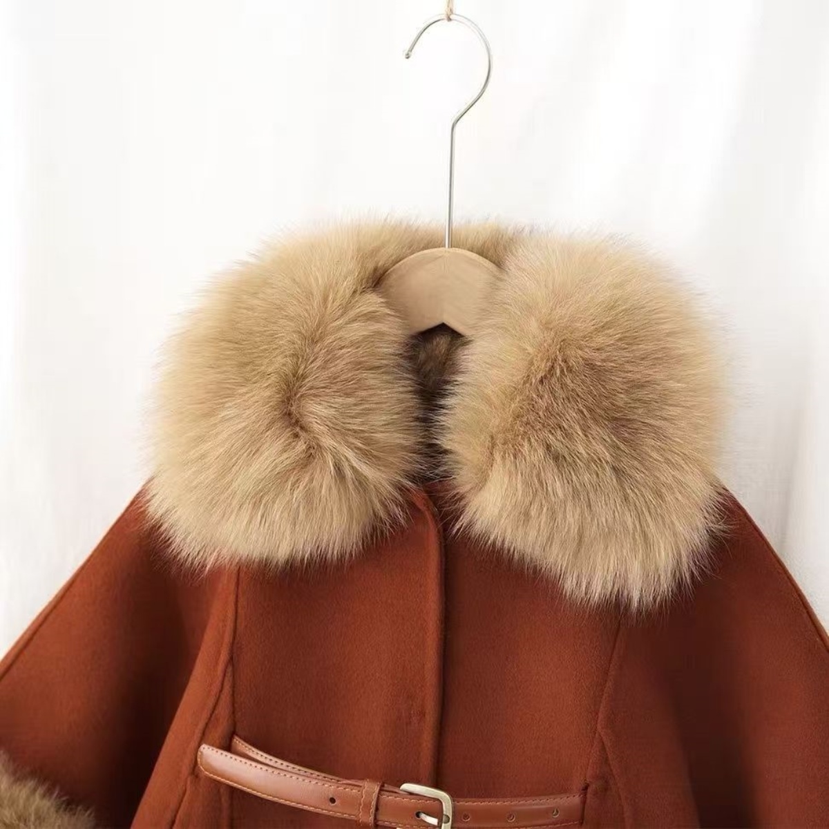 الفتيات معطف الصوف على الوجهين - مراجعة Baby Clothing High End وسعره