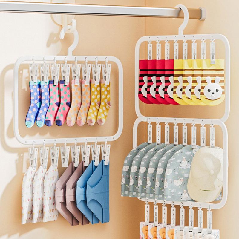 CPI-رف تجفيف متعدد الوظائف ومت - مراجعة Baby Clothing Hanging Rack وسعره